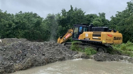 绿道建设公司积极配合双流区政府开展抗洪救灾工作