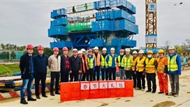 抢节点赶进度锦城公园项目提前复工