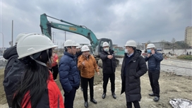 绿道建设集团领导班子赴熊猫基地扩建区开展“元旦节前”安全检查