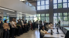 市规划与自然资源局兰正秋副局长一行调研环城生态公园