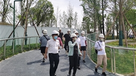 绿道建设集团董事长康瑛带队开展“五一”节前安全环保专项检查