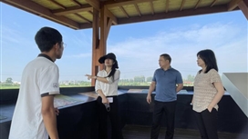成都兴城集团副总经理张航带队检查环城生态区安全环保工作