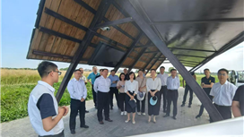 四川省人大城环资委调研成都环城生态区土地综合整治与生态修复工作